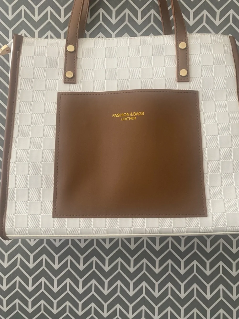 Handbag 12” X 11” plus straps, great condition.